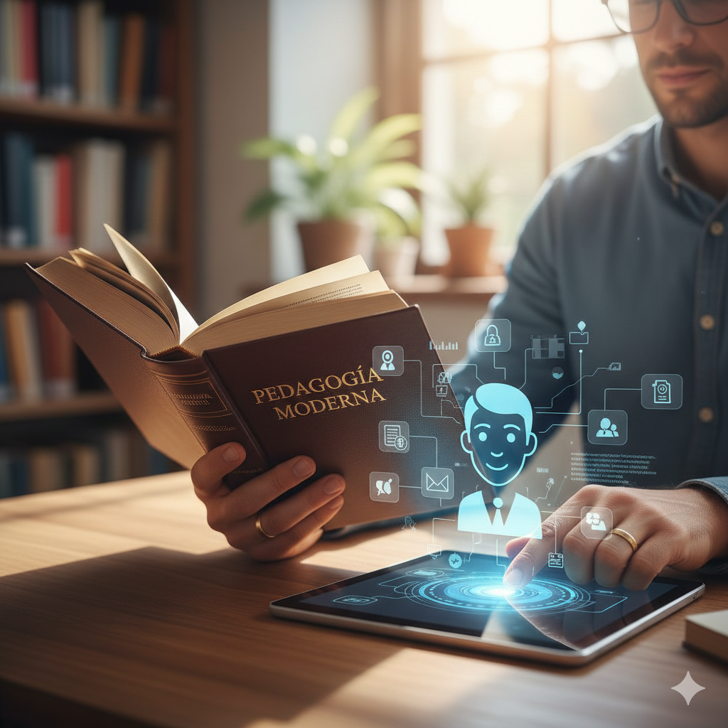 Directivos analizando datos con IA